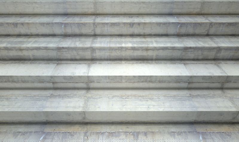 Cement Steps Construction