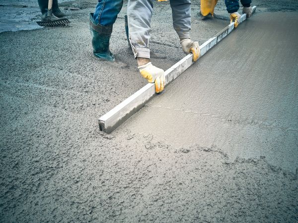 Cement Slab Construction in Englewood