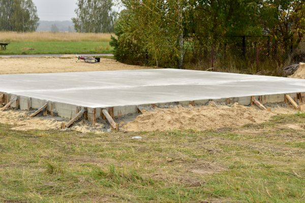 Concrete Base Installation in Englewood