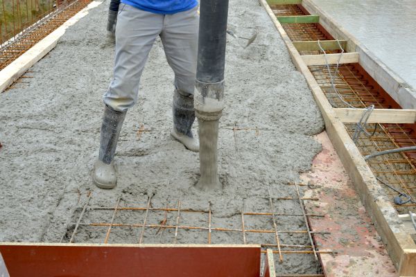 Concrete Base Construction in Englewood