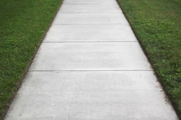 Concrete Path Installation in Englewood