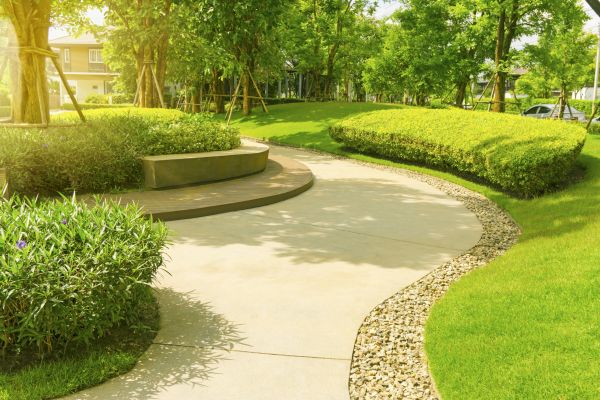 Cement Walkway Installation in Englewood
