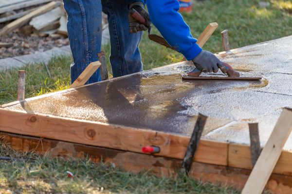 Patio Slab Construction Service