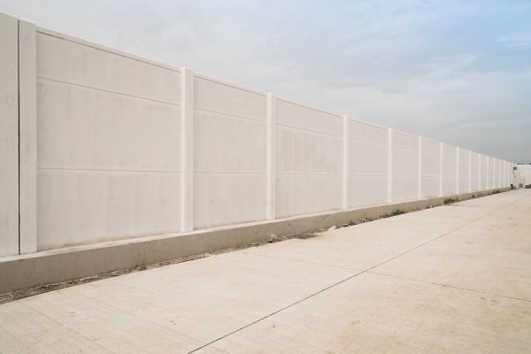 Concrete Fence Construction in Englewood