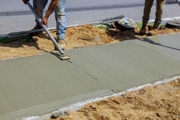 Cement Pathway Installation in Englewood