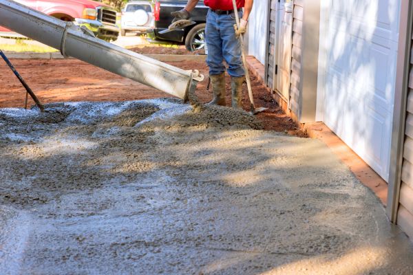 Cement Driveway Pouring in Englewood