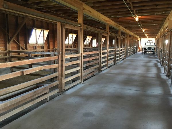 Barn Slab Construction in Englewood