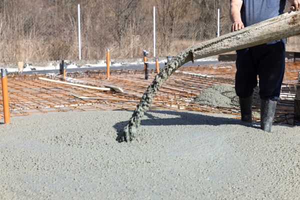 Pole Barn Slab Pouring in Englewood