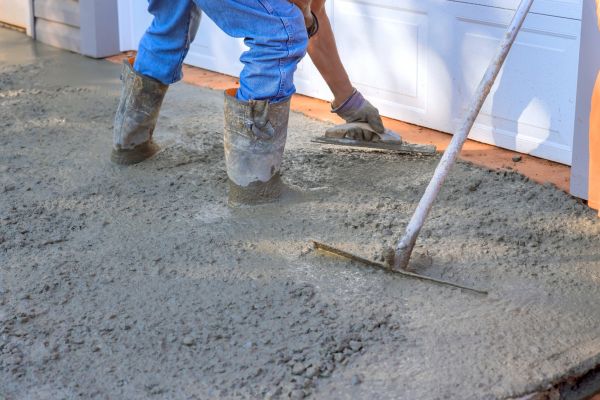 Driveway Slab Construction in Englewood