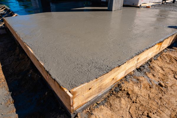 Outdoor Slab Installation in Englewood