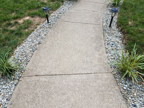 Cement Path Construction in Englewood